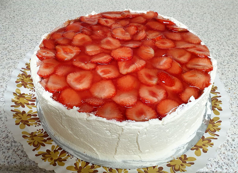 Erdbeertorte